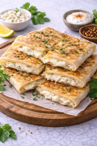 Гюзлеме със сирене