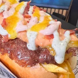 Hot dog burger