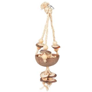 OUTLET DUVO+ Igračka za ptice Coconut jungle swing, 46x15x13cm (KOD D12410)