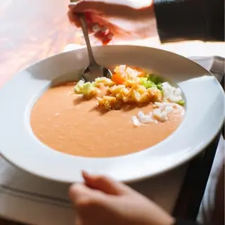 Gazpacho de la casa (porción) 