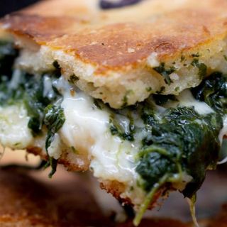 Impanata con spinaci