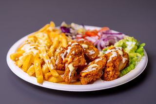 Aripioare la farfurie