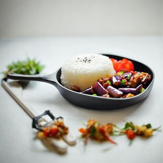 104 Vegan patlidžan sa rižom, 500 gr