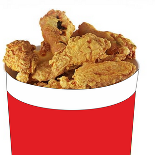 Menú 20 Tiras De Pollo 