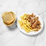 Plato Kebab Con Patatas