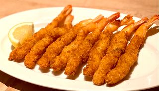 Langostinos fritos