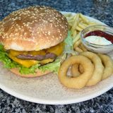 Double cheeseburger  200 gr