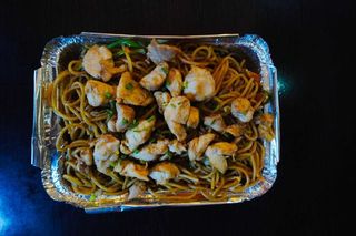 A22 - Massa com galinha e Legumes