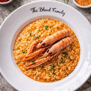 Risotto Alla Crema di Scampi