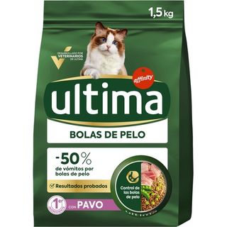 Alimento Para Gatos Ultima Control Bolas De Pelo Bolsa 1,5 Kg