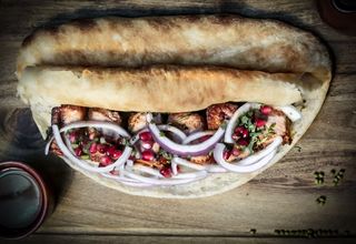 Խոզի խորոված հացով