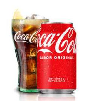 Coca-Cola Sabor Original lata 330ml.