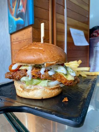 Chicken Mamma Mia Burger