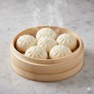 Pane cinese al vapore - 1 pezzo