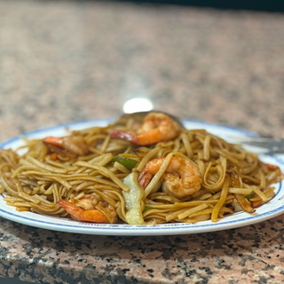 34. Tallarines Con Gambas