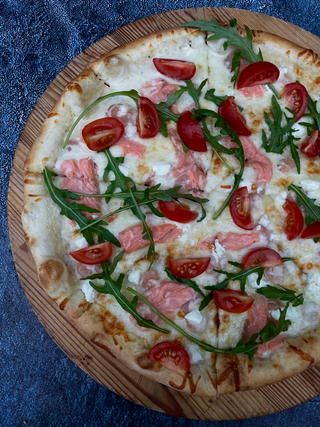 Піца Лосось Креветка