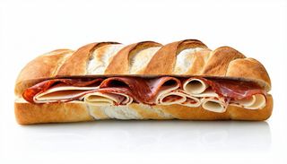 Panino semplice capocollo