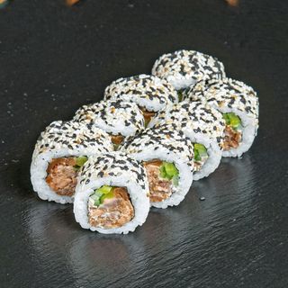 California pieczony łosoś