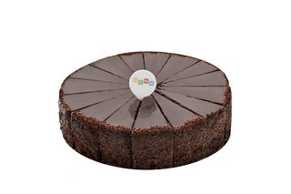 Dark choco cake intera