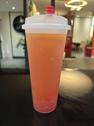 Bubble Tea al Litchi / Litchi Bubble Tea / 荔枝珍珠奶茶