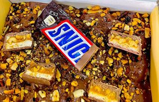 Poffertjes Nutella Snickers