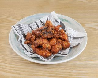 Dakgangjeong picante