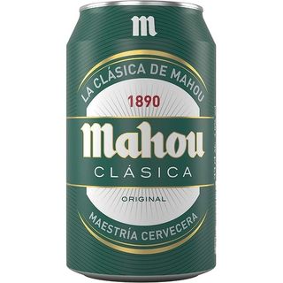 Cerveza Mahou Clasica lata 330ml.