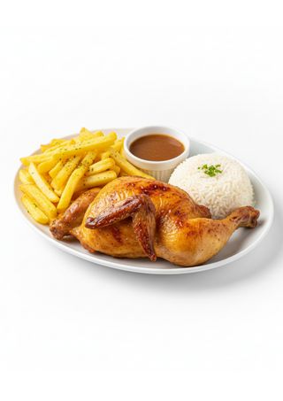 1/2 poulet