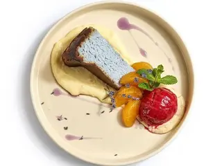 Лавандовий баскський чизкейк (250g)