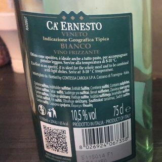 Vino frizzante igt 0,75L