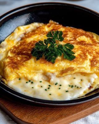 Omelette Fromge Fondant