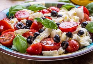 Insalata con mozzarella