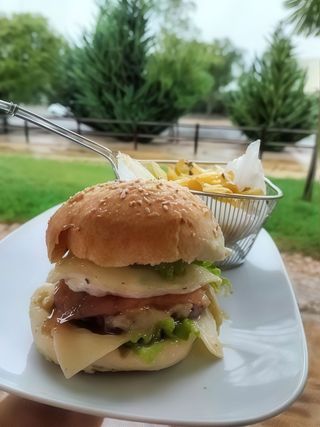 Hambúrguer à Morango