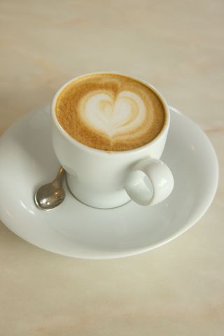 Café Flat White com Aveia