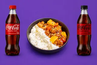 Sweet Karaage piletina + Coca-Cola 0,5l 