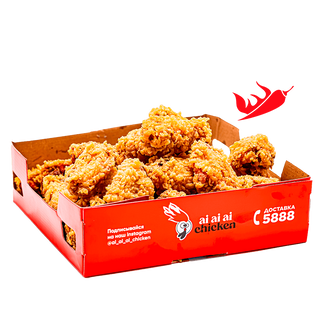 Хрустящие острые крылышки (30 шт.)