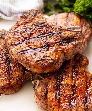 Ceafa porc la gratar