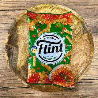 Grzanki "Flint" o smaku Czerwonego kawioru - 70 g Opak