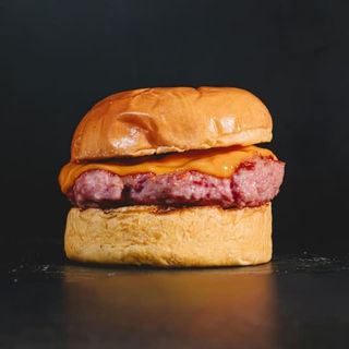 Cheese burger de pollo