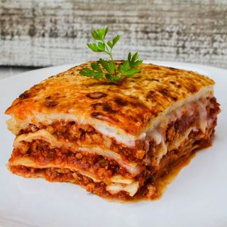 Lasana de kebab  Ternera 