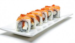 55. Uramaki sake Philadelphia - 8 pezzi