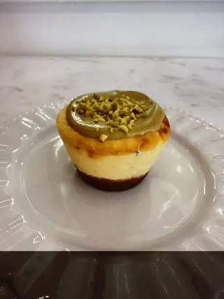 Mini Cheesecake De Pistacho