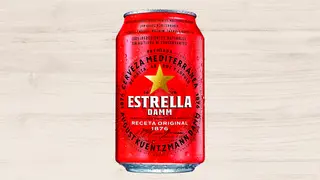 Estrella Damm Cerveza Lata 33cl
