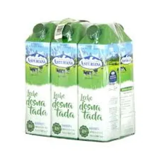 Pack Leche Desnatada Central Lechera (6 Lt.)