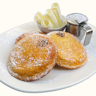 Pancake burro e sciroppo d'acero