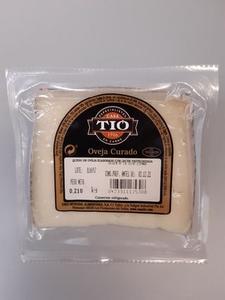 Formatge Cunya Madurat Ovella 250 Gr.