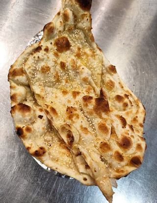 Sesame naan