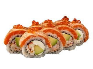 Opalony łosoś z kawiorem (390g)