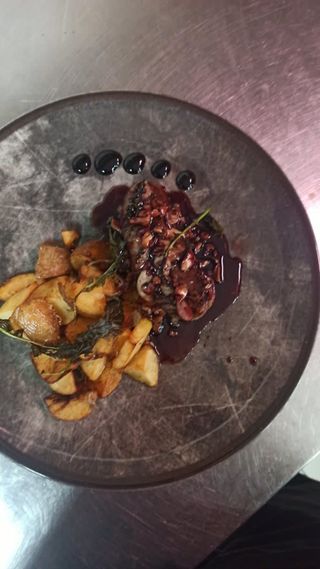 Grilled beefsteak miller style 300 gr