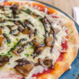 Pizza De Boletus Con Trufa (25 Cm.)